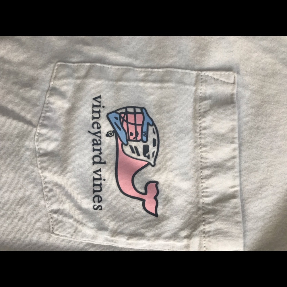 Vineyard vine long sleeve lacrosse shirt